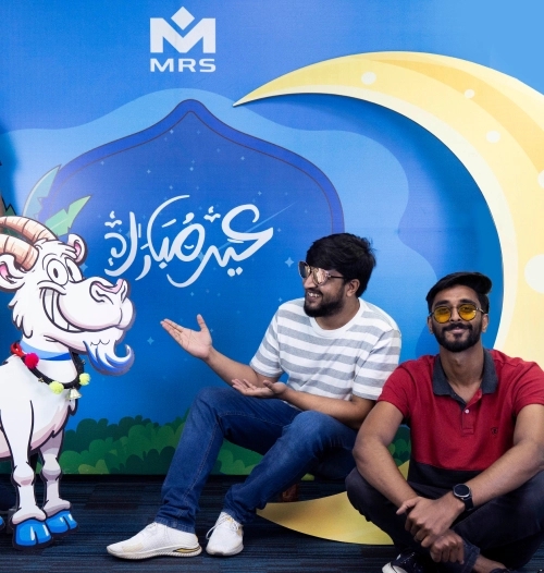 Employees at MRS Enjoying an Eid shoot organized by the marketing team | MRS Technologies Pakistan