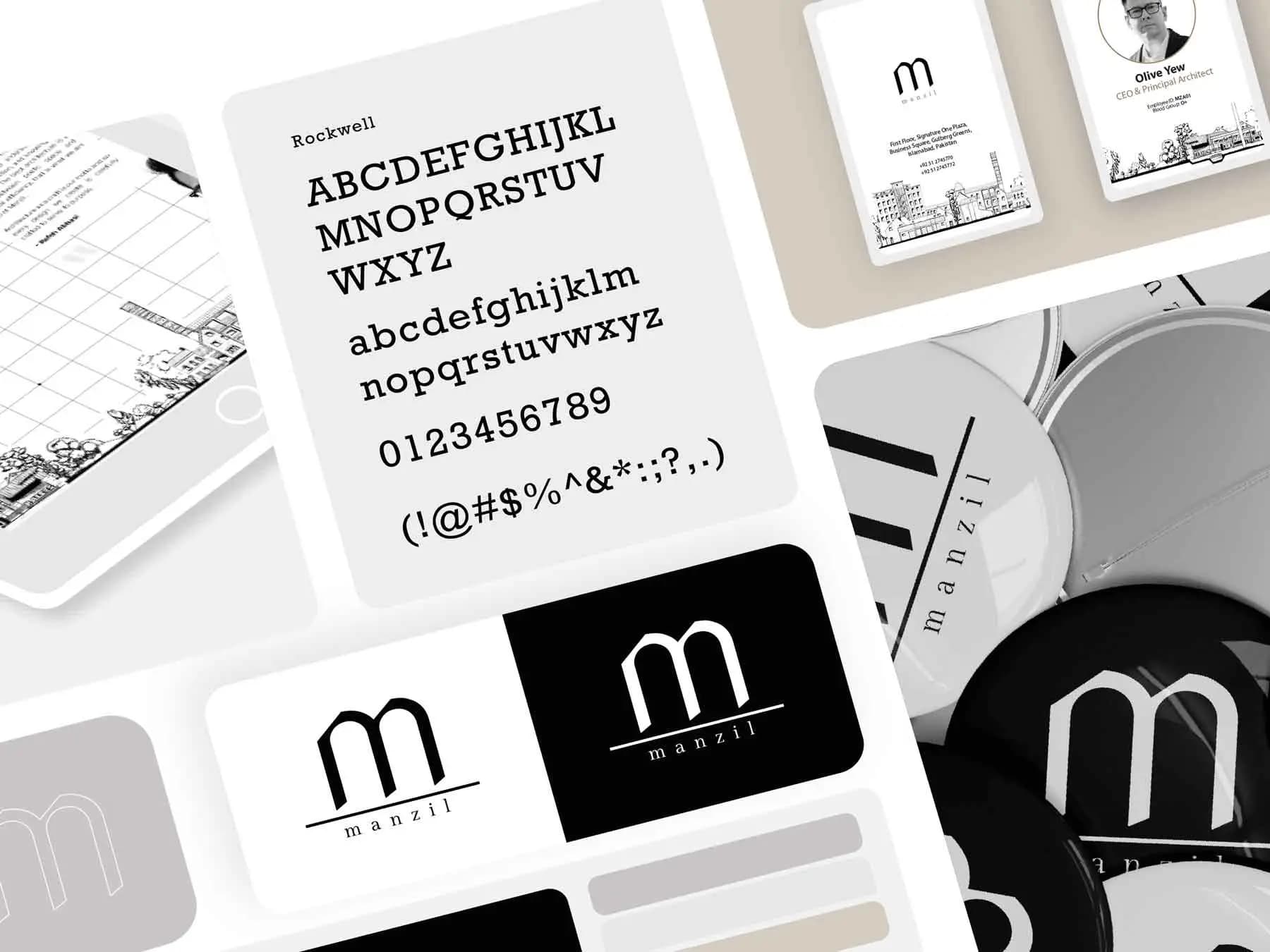 Manzil studio Branding